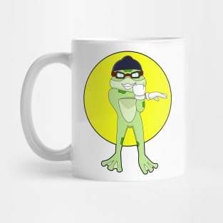 Frog with Swimming goggles Mug